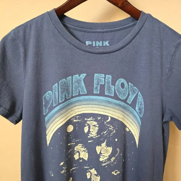 Lucky Brand Pink Floyd Retro Graphic Band Tee Shirt - Picture 6 of 14